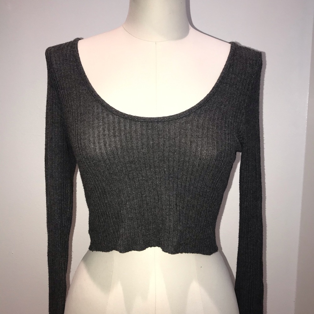 Brandy Melville cropped long sleeve
